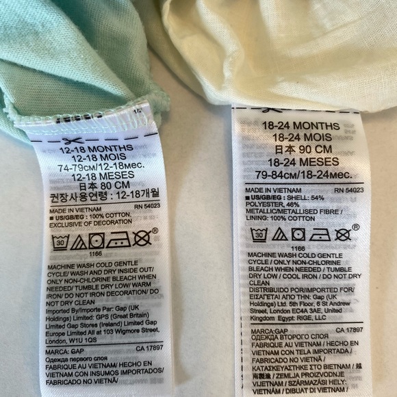 Gap Custom embroidered “one derful” 2 piece set - Picture 6 of 6